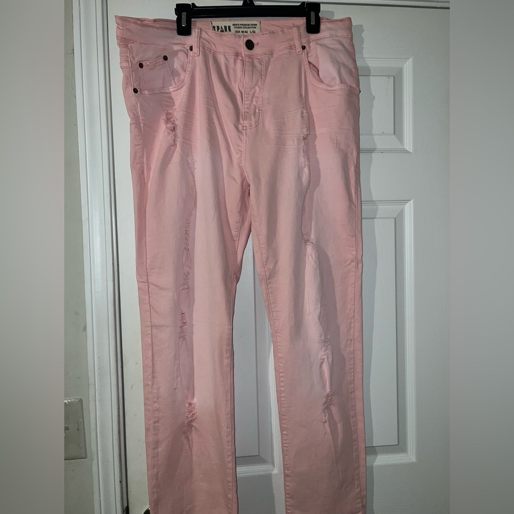SPARK distressed stretchy Premium men’s denim size 42/32